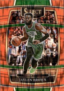 Jaylen Brown - 2021-22 Panini Select Basketball - Orange Shimmer Prizm #67 - Bild 1 von 2