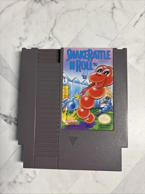 Snake Rattle 'n' Roll (Nintendo Entertainment System, 1991) TESTED - Image 1 of 4