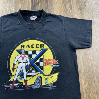 Camiseta de corredor de velocidad vintage juvenil 14-16 Nascar X 1996 promoción de película EE. UU. 90 camiseta para niños Foto 1 de 4