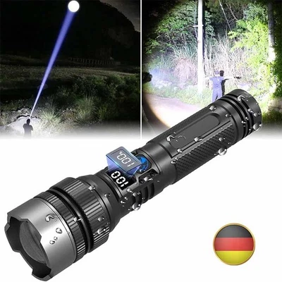 Lk360 Flashlight, Rechargeable Flashlights High Lumens, with Digital Display - Bild 1 von 4