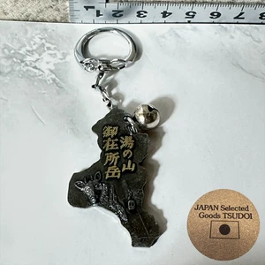 Mt. Gozaisho Yunoyama Onsen Keychain Japanese Vintage Souvenir H2.0"/5cm 000813 - Picture 1 of 19