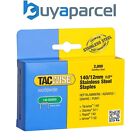Tacwise 1220 Box of 2000 x 140 / 12mm Stainless Steel Staples