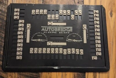 Autobridge Playing Board Bridge Game Deal Sheets  - Image 1 of 4