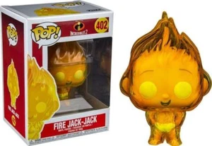 EXCLUSIVE DISNEY PIXAR INCREDIBLES 2 - FIRE JACK-JACK 3.75" POP VINYL FIGURE - Picture 1 of 3