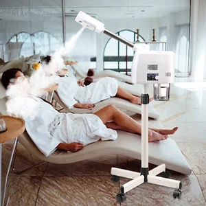 360° Vapozon Ozon SPA Bedampfer Verdampfer Schönheitssprühmaschine Gesichtssauna - Bild 1 von 13