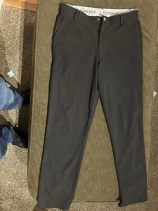 Puma Golf Trousers Men’s 40/34 Black - Picture 1 of 7