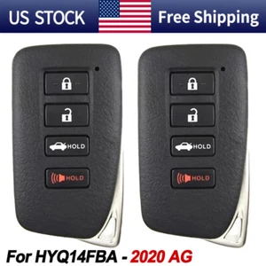 2 281451-2020 Smart Remote Key Fob for Lexus IS250 IS300 IS350 RC300 HYQ14FBA - Picture 1 of 6