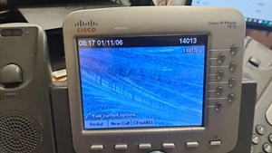 CISCO IP PHONE CP-7975G 7975 Color Screen Phone Touch Screen - Picture 1 of 1