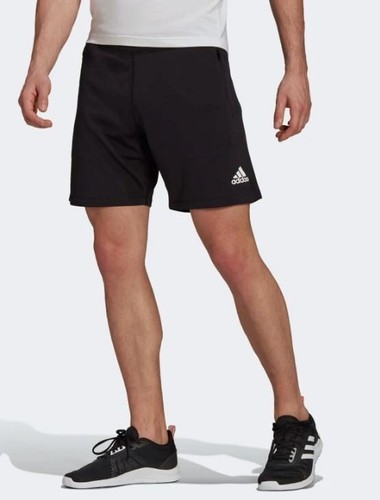 ADIDAS Men's Black Aeroknit Designed 2 Move Shorts RRP £40