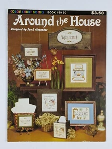 Around the House Kreuzstich Musterheft #B120 Farbkarte Soo-Z Originals - Bild 1 von 3