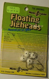 MISTER TWISTER FLOATING JIGHEADS pcs.4/blister - Imagen 1 de 1