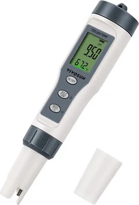 VIVOSUN 3-in-1 Digital PH/TDS/TEMP Meter w/ ATC ±0.1 PH Water Quality Tester Pen - Picture 1 of 6