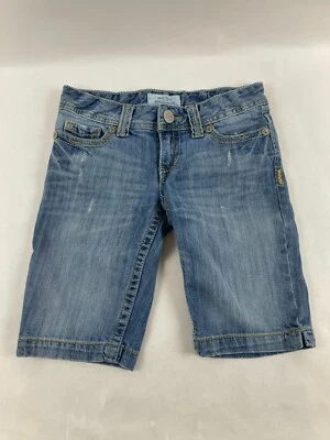 Aeropostale Shorts, Women's Size 0, Blue, Denim, Bermuda, Pockets - Image 1 of 4