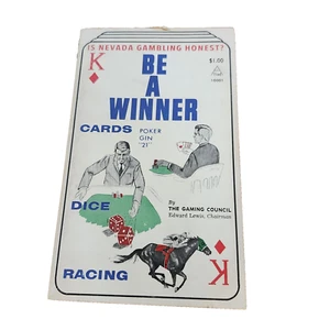 Be A Winner KARTEN, WÜRFEL, RACING The Gaming Commission 1964 Erstausgabe - Bild 1 von 3