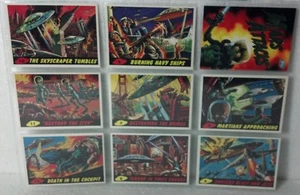 1994 Topps Mars Attacks Set Base 9 carte (di 55) carta bassa #s. NM/VF - Foto 1 di 7