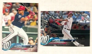 JUAN SOTO Rookie Card RC Lot HMT55 HMT98 - 2018 Topps Chrome Update TARGET ONLY - Picture 1 of 5