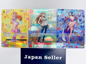 Tarjeta UNA PIEZA Nami R Boa Hancock SP OP01-016 OP07-051 OP08-106 Japonesa - Imagen 1 de 7