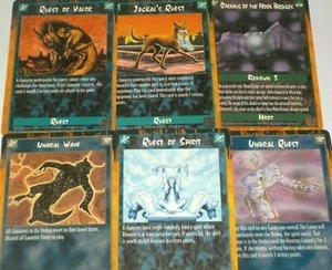 1995 Rage & Umbra CCG "Limited cards" x 6 - inc 3 Quest, 2 Event, 1 Moot. - Bild 1 von 3