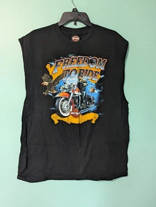 Harley-Davidson XL 2006 camisa cortada born to ride - Imagen 1 de 8
