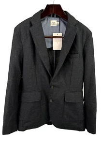 Flint & Tinder Wayfarer Denim Color Jacket Mens XL Wool Blend Blazer Sport Coat - Picture 1 of 15