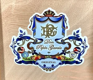 Cigar Box Don Pepin Garcia Original Generosos Empty Wooden Humidor, Hinged Top - Picture 1 of 10