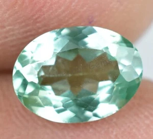 Piedra preciosa suelta de cobre neón verde azulado turmalina natural Paraiba de 2,15 quilates - Imagen 1 de 7
