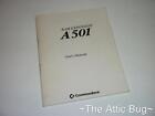 Commodore Amiga ~ RAM Expansion A501 User's Manual ~ *MANUAL ONLY*