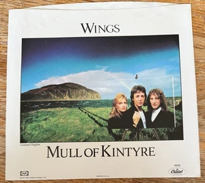 Beatles Paul McCartney Wings Mull of Kintyre Capitol  Picture Sleeve 45 RPM 7" - Bild 1 von 6