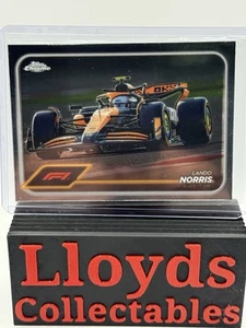 2024 Topps Chrome Formula 1 F1 Lando Norris Sepia #79 McLaren F1 Team - Picture 1 of 2