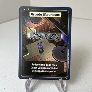 Neopets TCG Grundo's Warehouse CODE - Death Companion Trinket - Bild 1 von 2