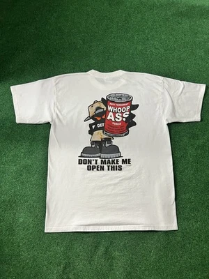 Camisa De Colección Whoop Ass Antiterrorista Fuerza de Tarea Para Hombre XXl No Fear Y2K Grunge Foto 1 de 4