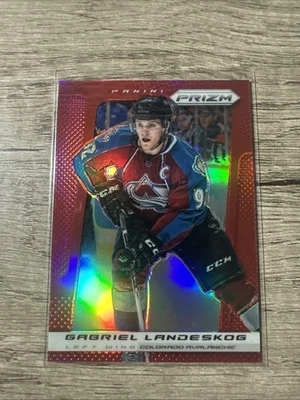 2013-14 Panini Prizm - Gabriel Landeskog #129 Red Prizm - Image 1 of 2