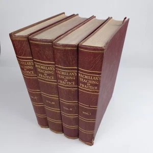 Macmillans Teaching in Practice Vol. I - IV Edited by EJS Lay | UK Vintage 1934 - Picture 1 of 24