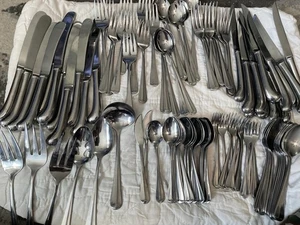 110 Set selten TWS406 Stainless by Towle Silver Supreme Besteck. Einstellung für 11. - Bild 1 von 7