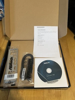 ASRock B550M-HDV AMD AM4 Socket Motherboard, Micro-ATX, 2x DDR4 Slots, 1x M.2 - Image 1 of 4