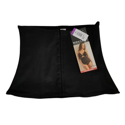Miraclesuit Black Waist Cincher Size 2XL Extra Firm Control Wonderful Edge NWT - Image 1 of 4