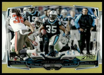 2014 Topps #170 Mike Tolbert SN Gold #/2014 Carolina Panthers NM+ - Image 1 of 2