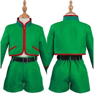 Gon Freecss Cosplay Disfraz Trajes Niños Niños Top Pantalones Halloween Fiesta Traje - Imagen 1 de 12