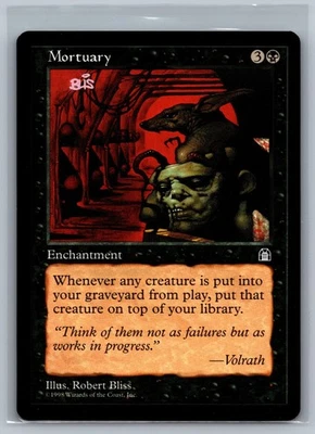 Magic The Gathering Stronghold Mortuary MTG TCG CCG - Image 1 of 2