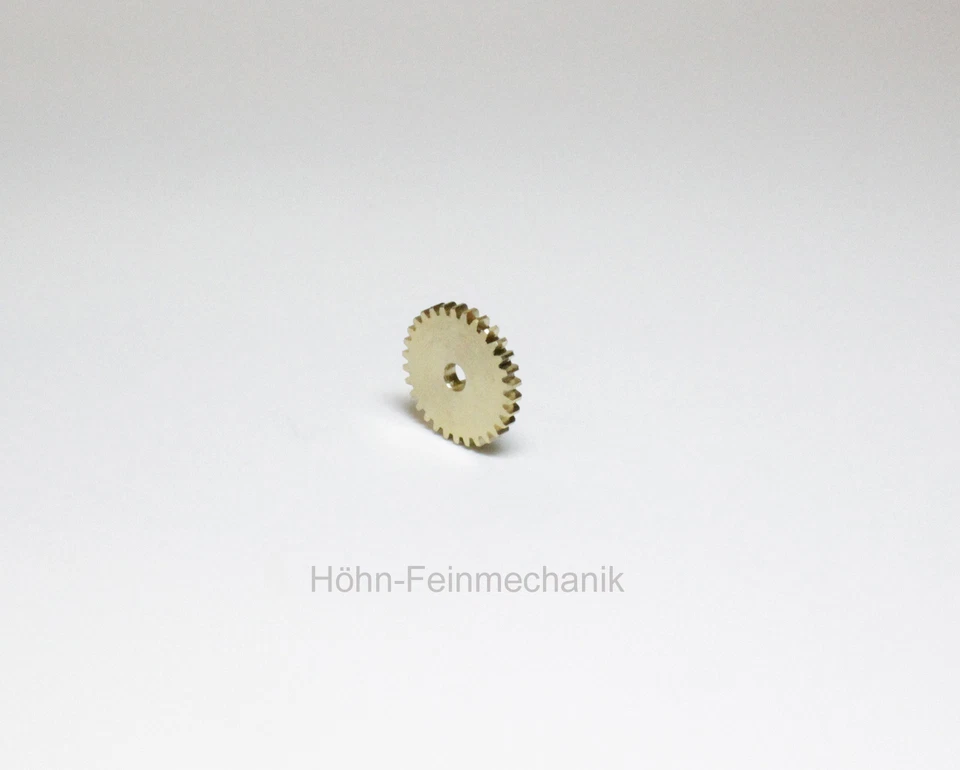 HÖHN-MODELLBAU Stirnzahnrad, Zahnrad, Modul 0,5, aus Messing, 20 Zähne ohne Nabe