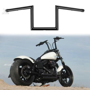 Manillar Z-Bar 1" 25MM negro para motocicleta Harley Davidson Sportster 1200 883 - Imagen 1 de 13