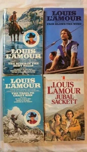4 Vintage Louis L'Amour Western Paperback Books (see photos for titles) #10 - Picture 1 of 4