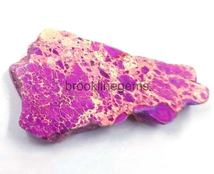 55.00 Carat Certified Arizona Purple Turquoise Slab Rough Gemstone 25NQ - Picture 1 of 6