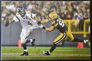 2009 Brett Favre Minnesota Vikings Framed 16x24 NFL Photo Matthews Packers