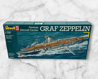 Revell AG 05000 1/720 German Aircraft Carrier Graf Zeppelin NIOB Sealed Parts - Image 1 of 4