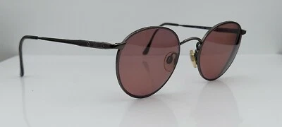 Gafas de sol redondas grises vintage Brooks Brothers B.B101 1022 SOLO MARCOS Italia Foto 1 de 4