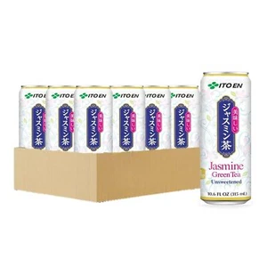 (12 Pack) ITO EN Unsweetened Jasmine Green Tea with Vitamin C, Non GMO, 315ml - Picture 1 of 4