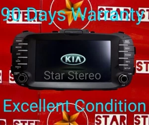 2014 - 2016 Kia Soul OEM UVO Touch Screen AM FM Bluetooth Media Receiver KI140U - Picture 1 of 5
