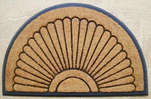 Heavy Duty Thick Coir & Rubber Non-Slip Entrance Door Mat, 60 X 100 cm - Xlarge - Picture 1 of 7