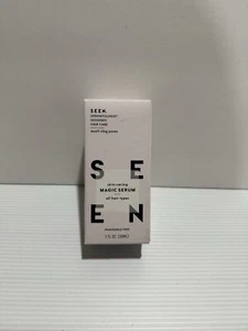 Seen Skin-Caring Magic Hair Serum Fragrance-Free 1 Oz 30 mL Full Size NIB SEALED - Picture 1 of 7